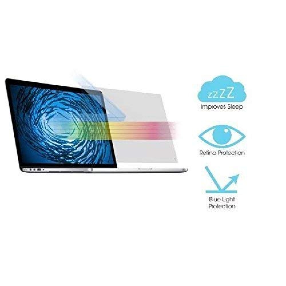 Blocks Blue Light 380 to 495 nm 27-28 inch VizoBlueX Anti-Blue Light Filter for Computer Monitor TV and PC Blue Light Monitor Screen Protector Panel Mac Monitors 24.8 x 14.6 inch Fits LCD 