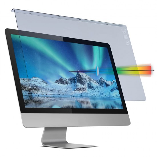 23-24 inch VizoBlueX Anti-Blue Light Screen Protector for Computer Monitor (21.5 x 13.0 inch)