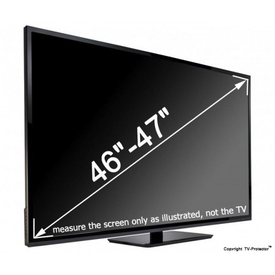 47 - 48 inch Ultimate TV-Protector (42.7 X 24.8 inch/108.5 X 63 cm) Ultimate