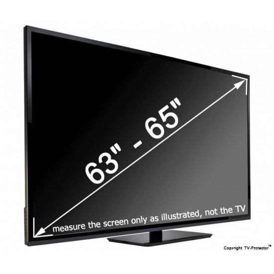 63 - 65 inch Ultimate TV-Protector (57.3 x 33.9 inch/145.5 X 86 cm) Ultimate