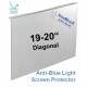 19-20 inch VizoBlueX Anti-Blue Light Screen Protector for Computer Monitor (17.3 x 10.8 inch)