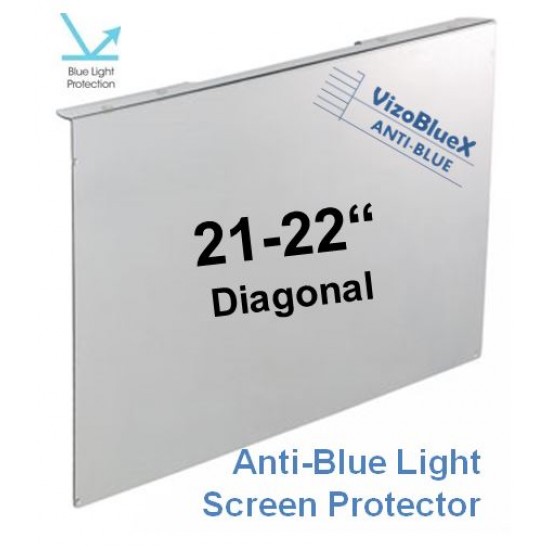 21-22 inch VizoBlueX Anti-Blue Light Screen Protector for Computer 