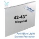 42-43 inch VizoBlueX Anti-Blue Light Screen Protector for Computer Monitor (38.2 x 22.4 inch)